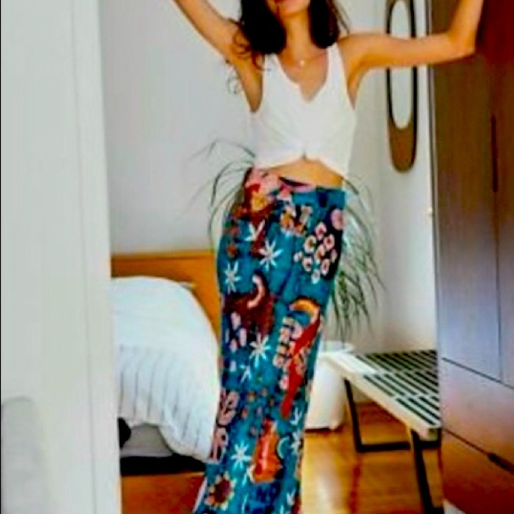 FARM RIO For ANTHROPOLOGIE | Gabriela Knit Maxi Skirt | XL